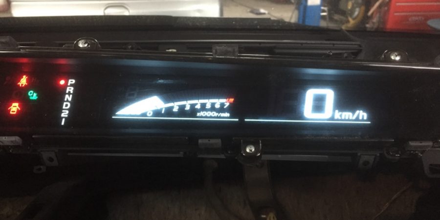ステップワゴンのメーターパネル基盤修理 カーショップ ファースト 宮城県 多賀城市 車検 トラックパーツ 自動車整備